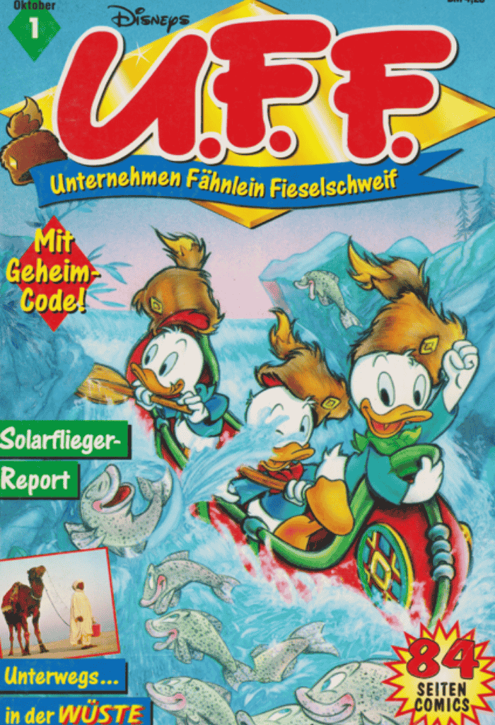 U.F.F. Unternehmen Fähnlein Fieselschweif (Deutsch) - Beispielfoto